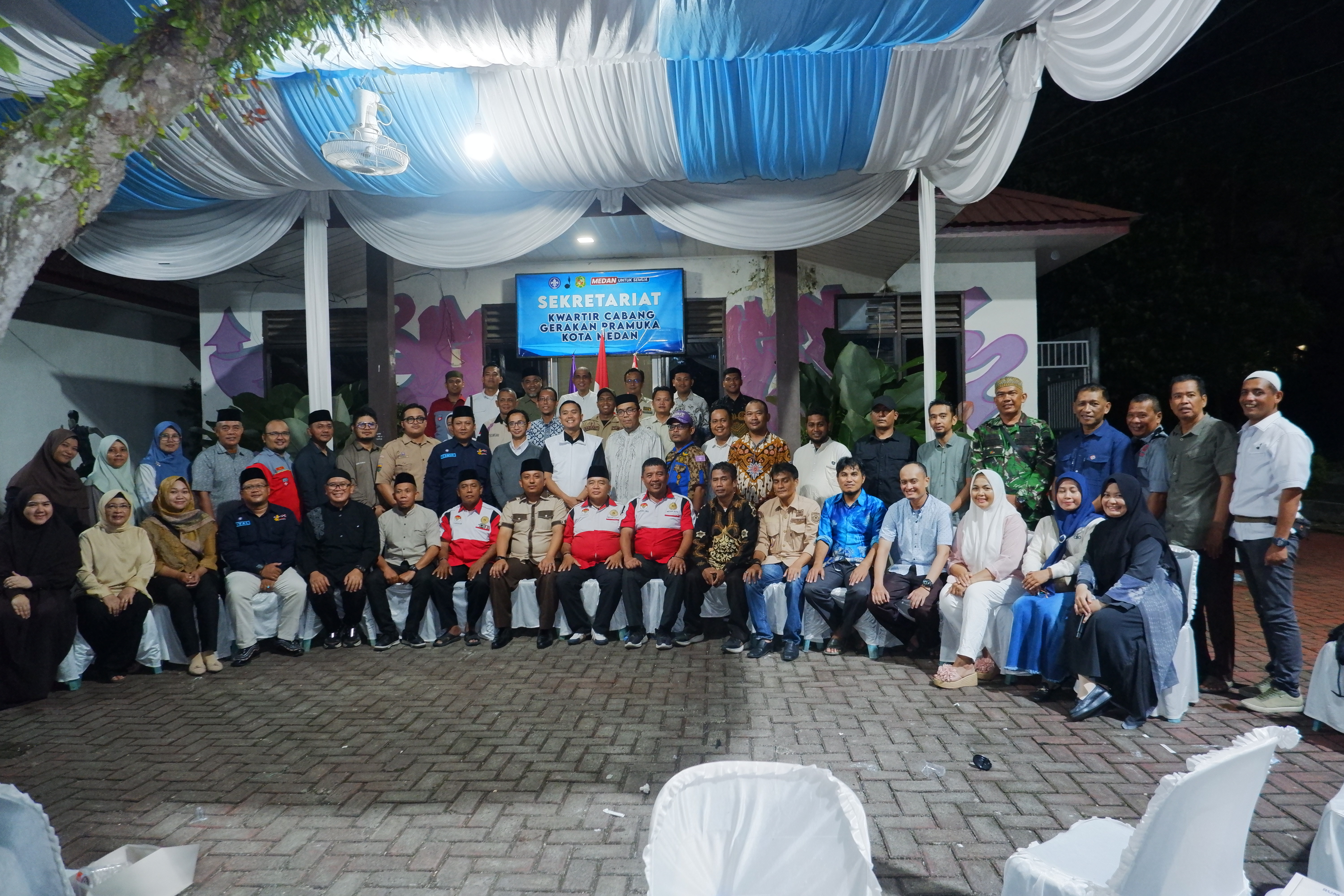 Buka Puasa Bersama Kwartir Cabang Kota Medan Pererat Silaturahmi Pramuka