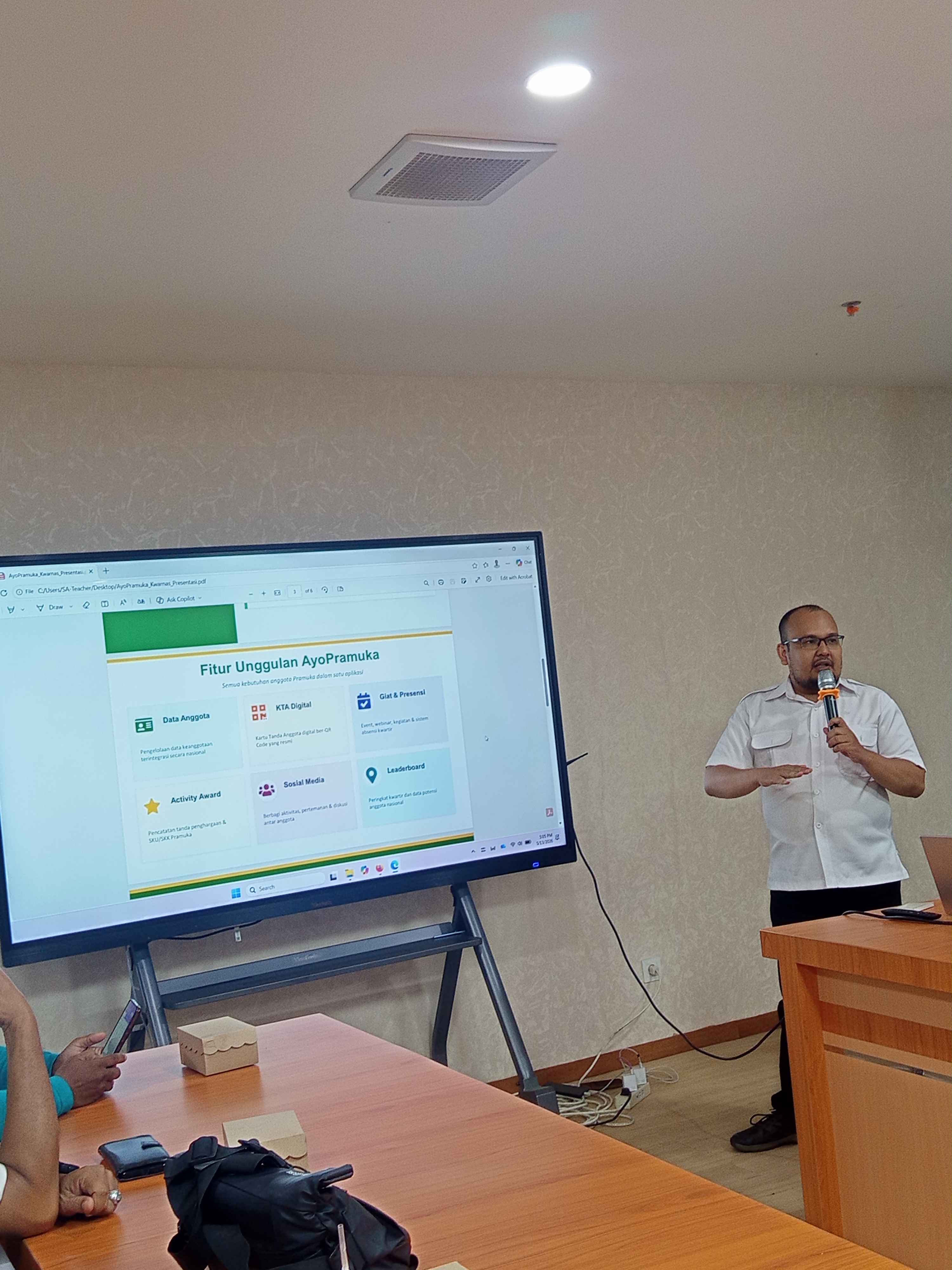 Sosialisasi KTA Pramuka se-Kota Medan